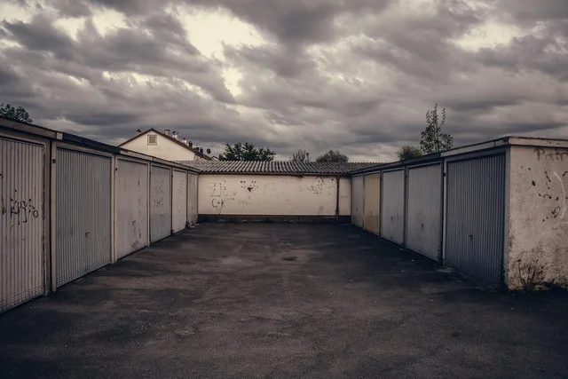lot, garage, parking, gritty, garage door, gray park, gray door, gray garage, garage, garage, garage, garage, garage, garage door. Markets for Self-Storage: Six Metros, Six Local Checks