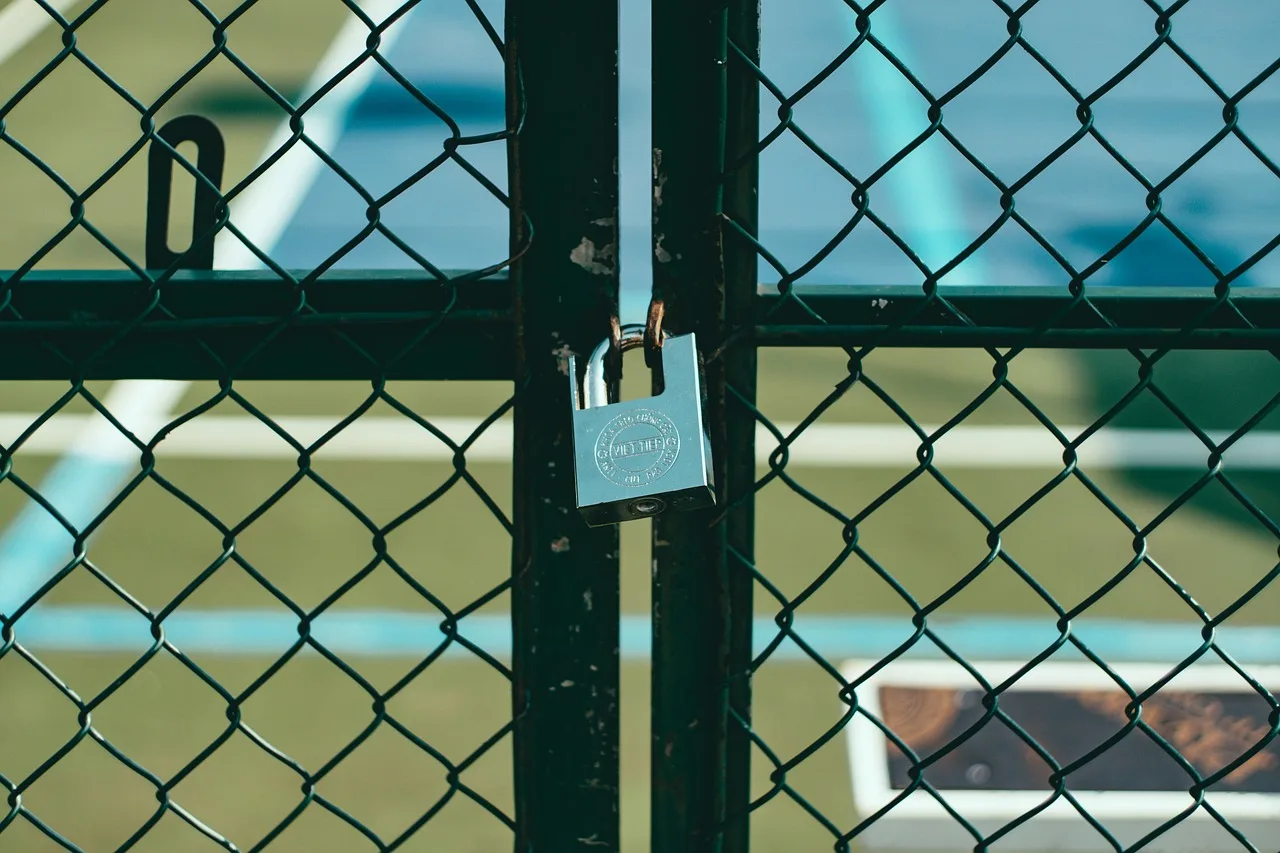 lock up, lock, security, gate, door, lonely, net, yard. What to measure every month in a self-storage business for a small operation